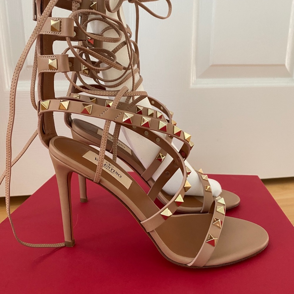 Valentino rockstud shoes/ sandals sz 5/5.5 NIB
